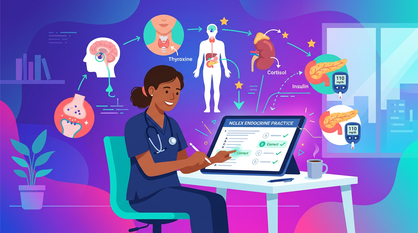 Easy NCLEX Endocrine Practice Questions