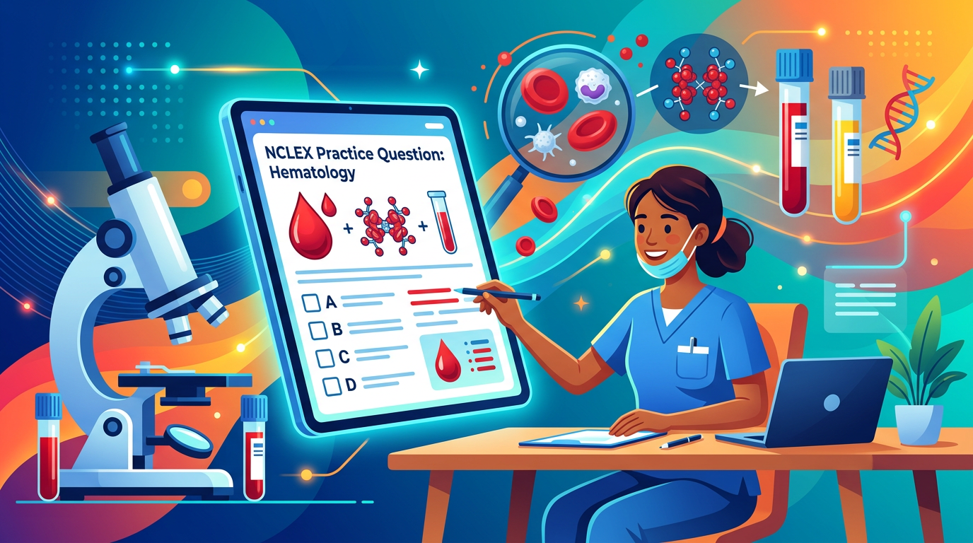 Easy NCLEX Hematology Practice Questions