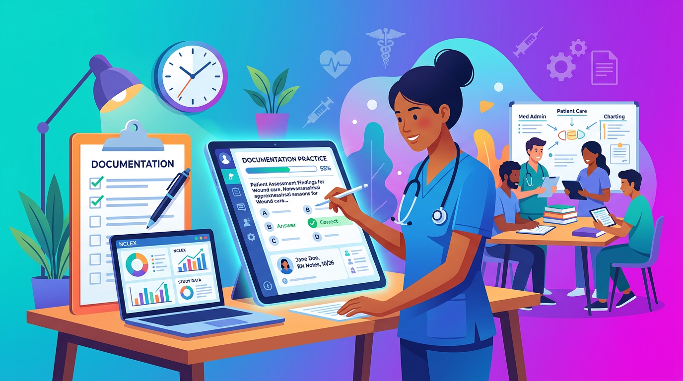 Medium NCLEX Documentation Practice Questions