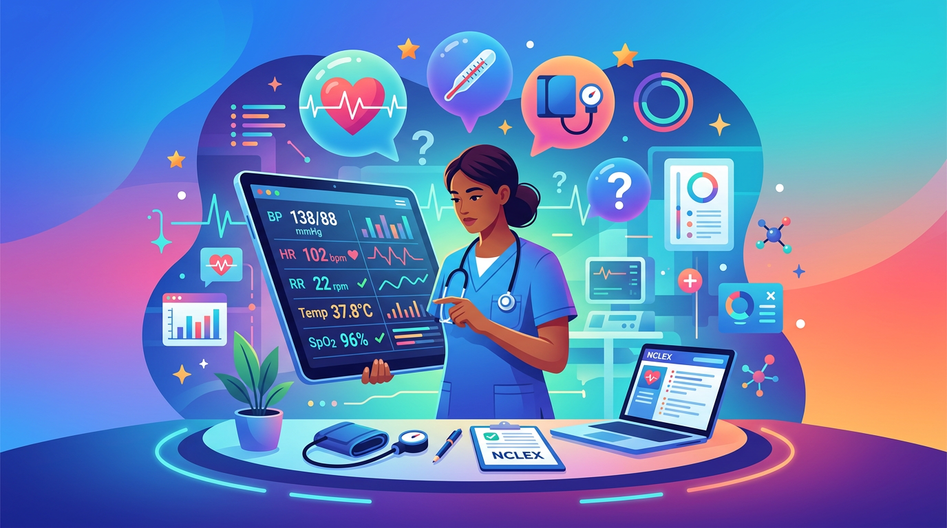 Medium NCLEX Vital Signs Practice Questions