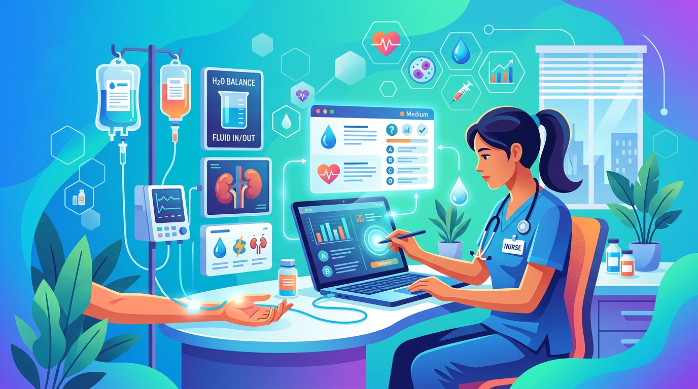 Medium NCLEX Fluid Balance Practice Questions