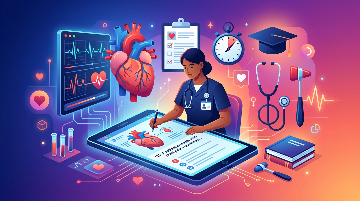 Medium NCLEX Cardiac Practice Questions