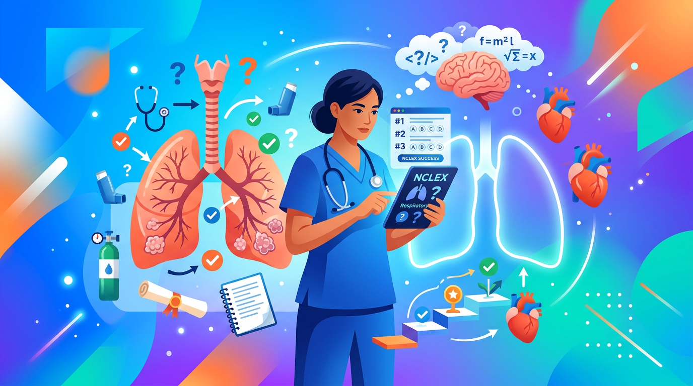 Medium NCLEX Respiratory Practice Questions