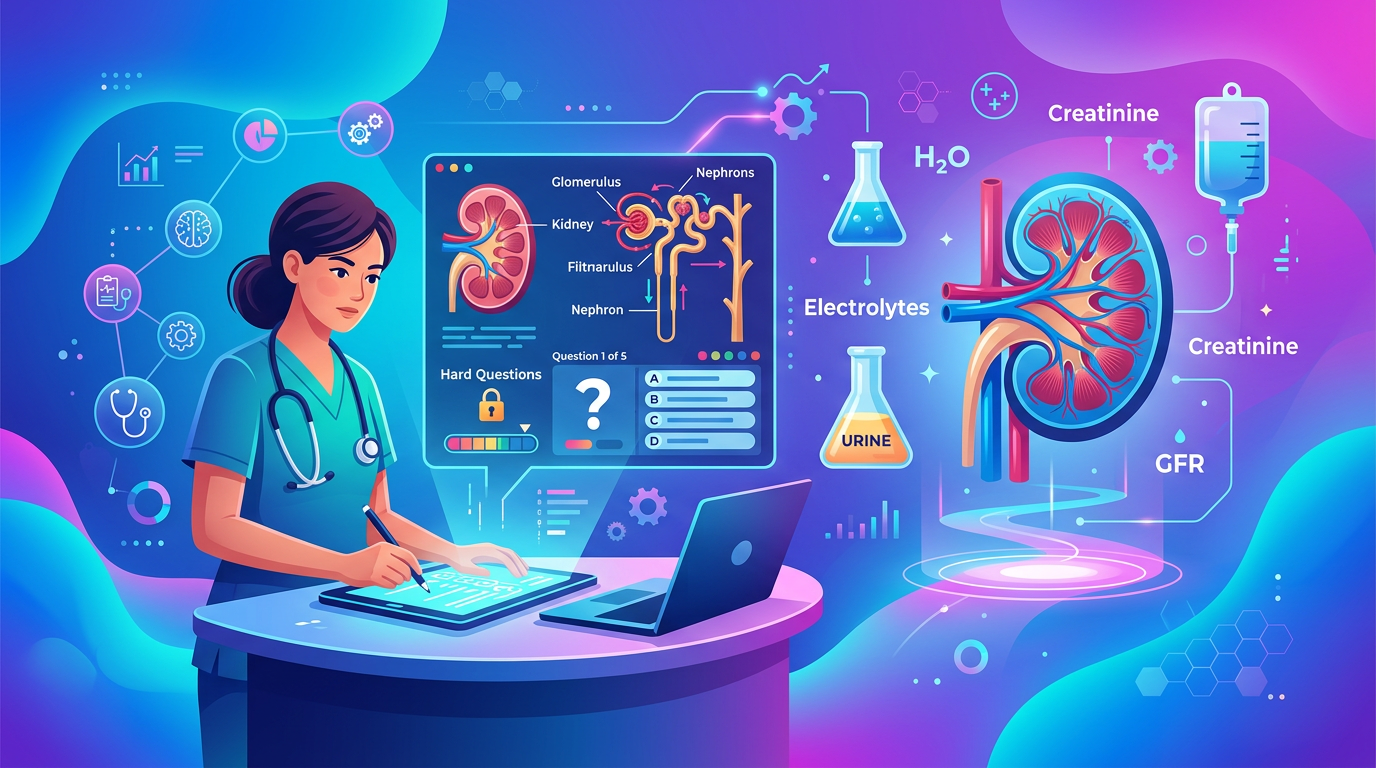 Hard NCLEX Renal Practice Questions