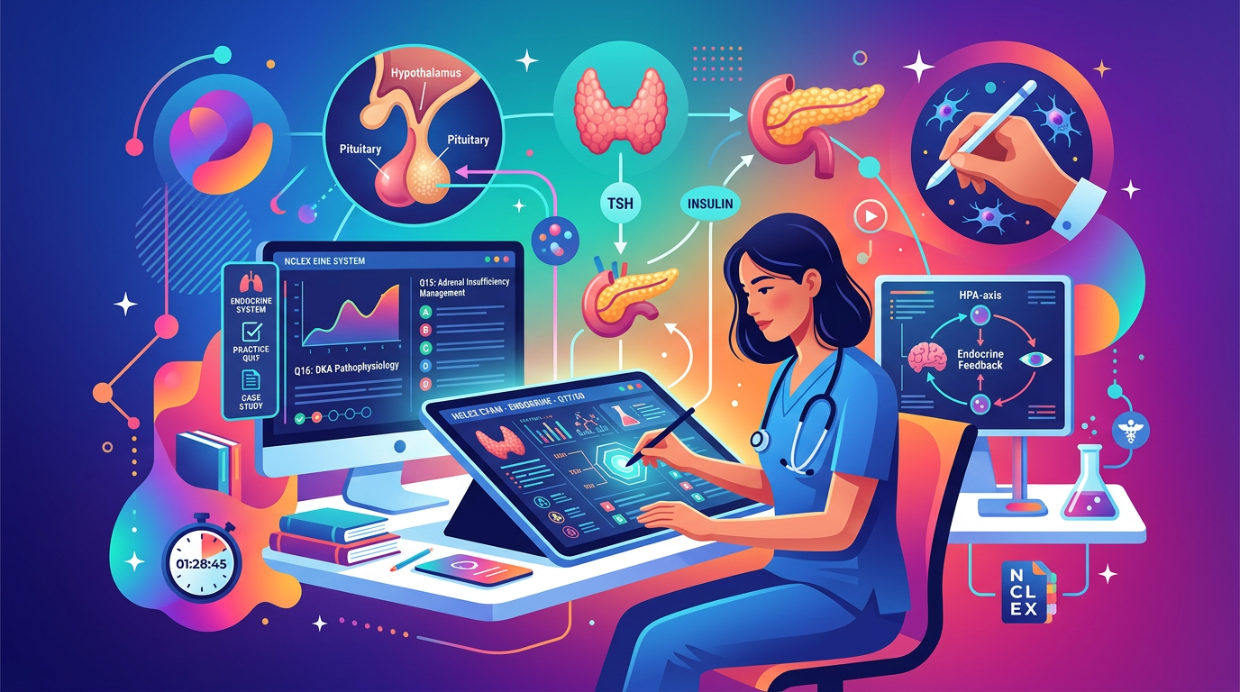 Hard NCLEX Endocrine Practice Questions