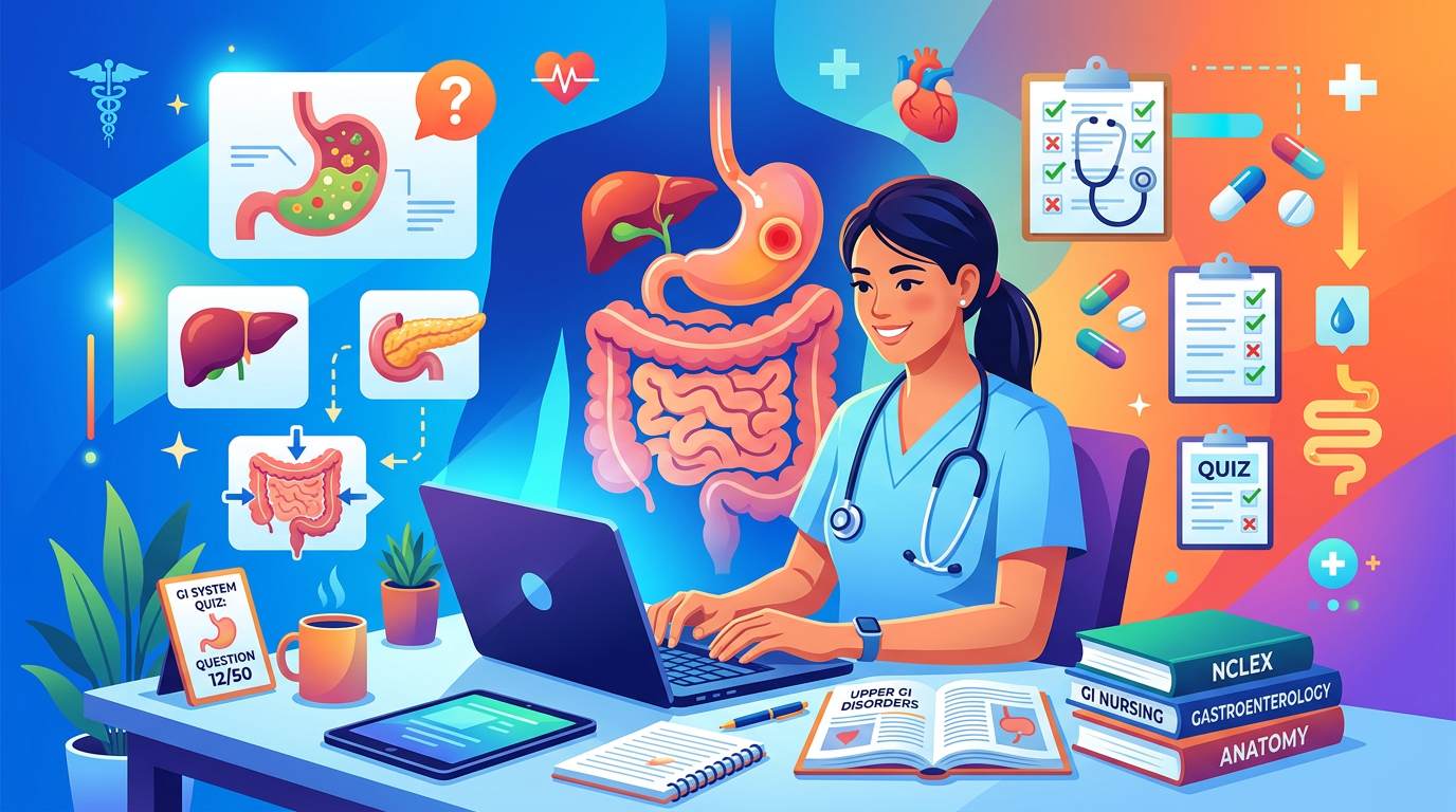 NCLEX GI Practice Questions with Answers