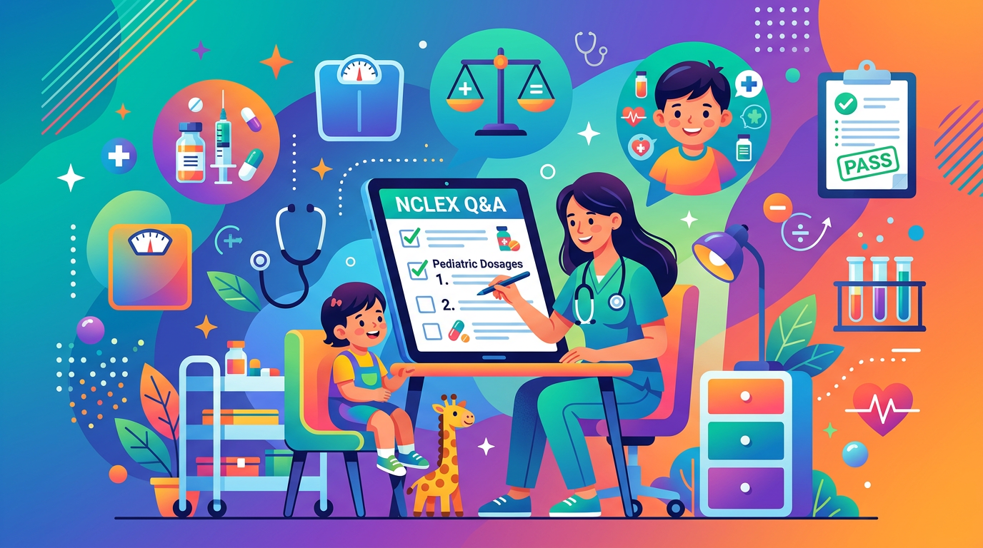 NCLEX Pediatric Medication Practice Questions with Answers