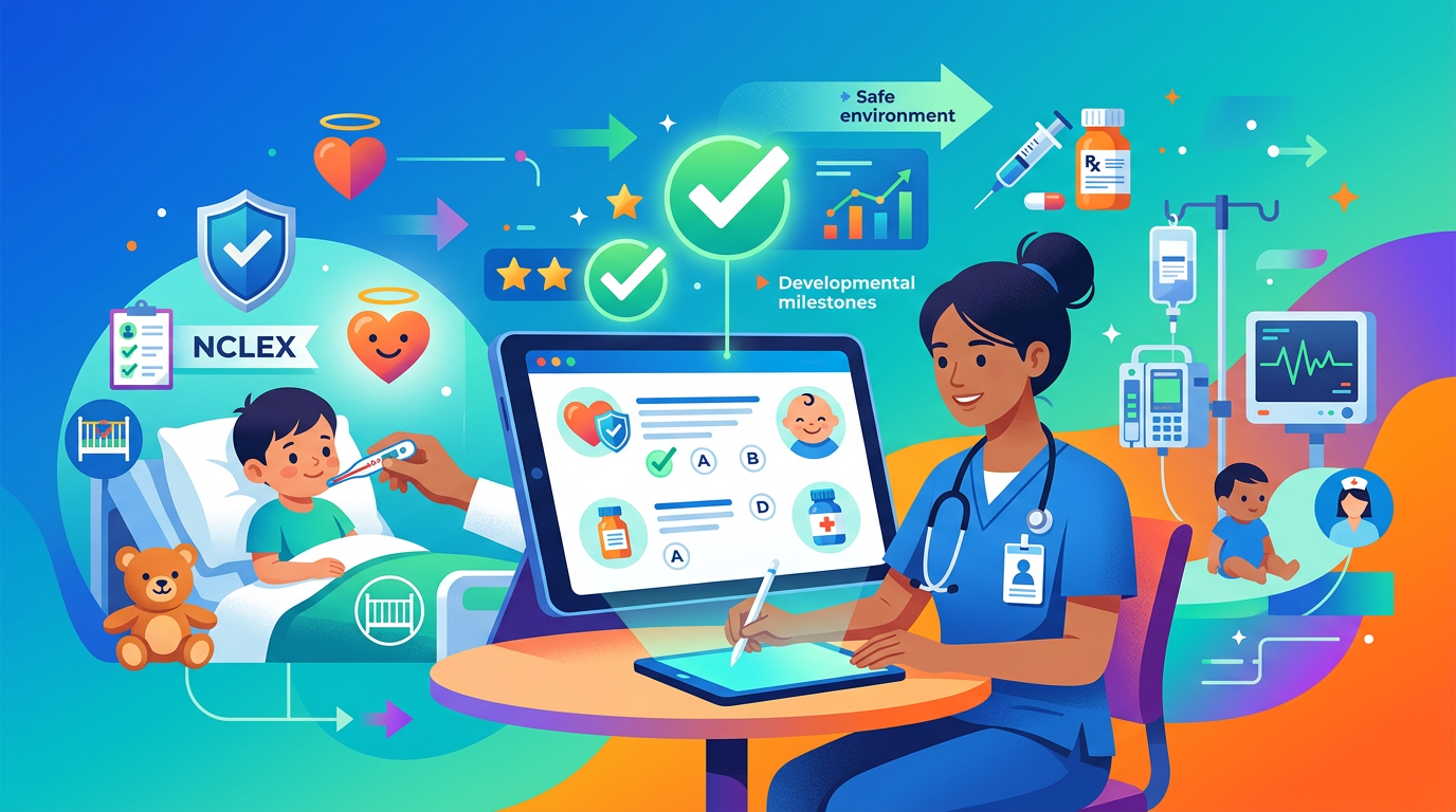 NCLEX Pediatric Safety Practice Questions with Answers