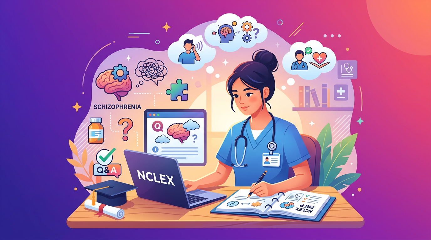 NCLEX Schizophrenia Practice Questions with Answers