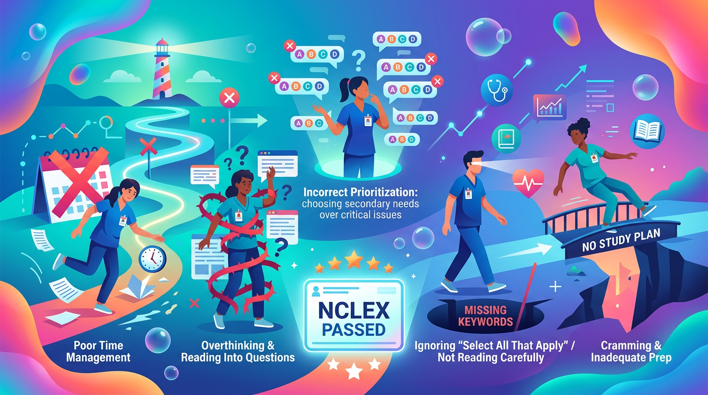 10 Common NCLEX Mistakes: How to Pass the First Time