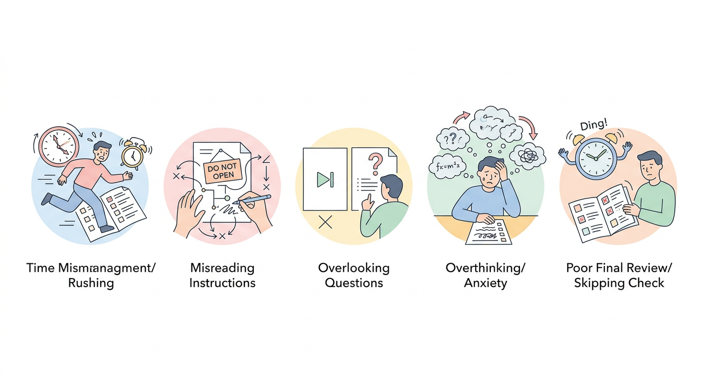Critical Test-Taking Errors During the Exam