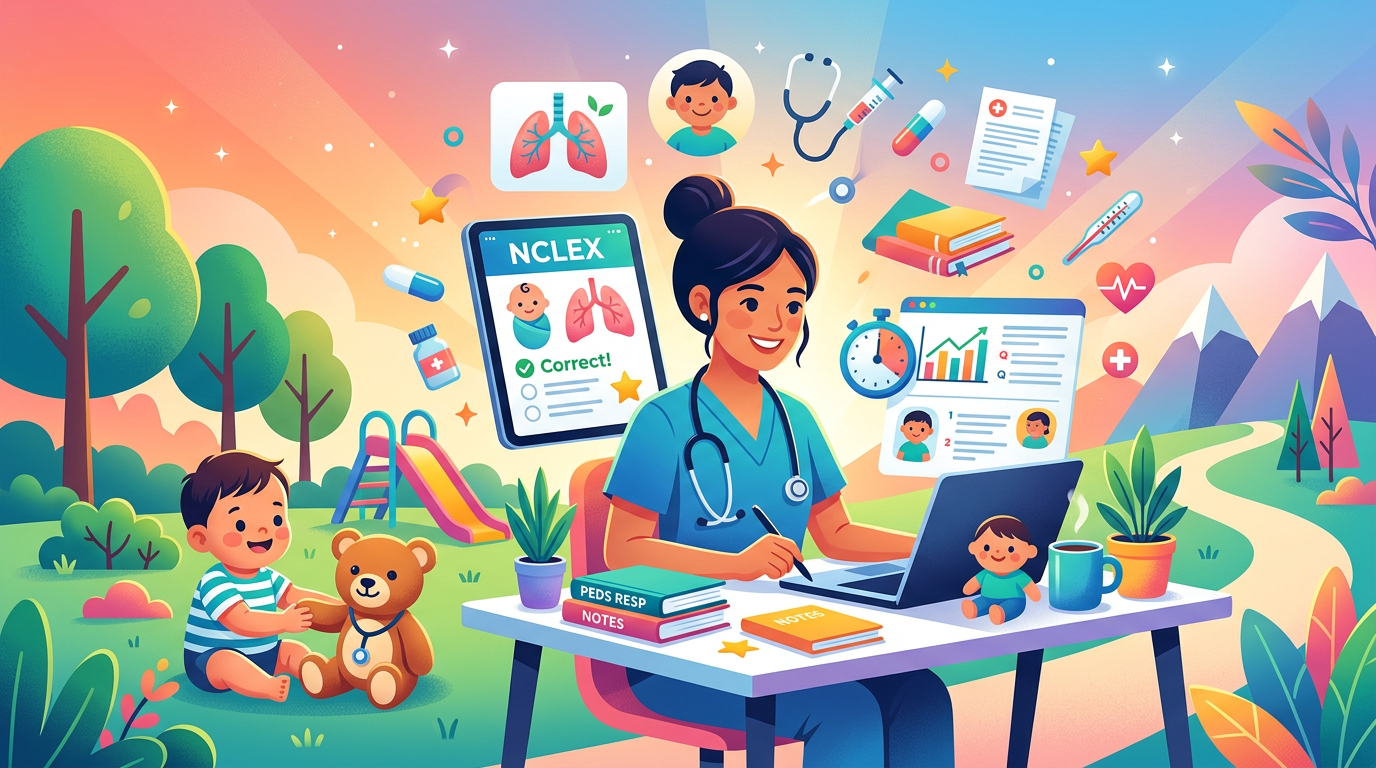 Easy NCLEX Pediatric Respiratory Practice Questions
