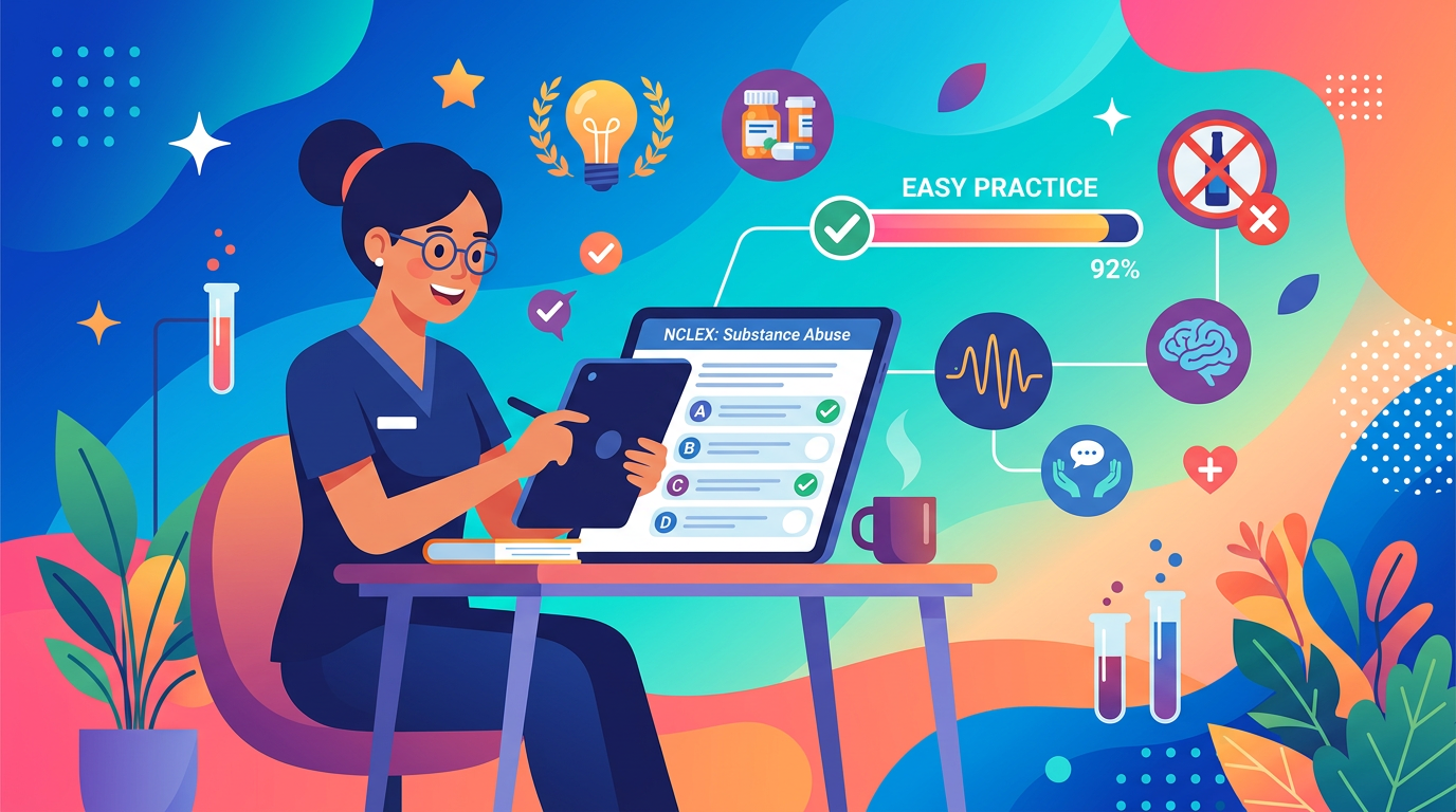 Easy NCLEX Substance Abuse Practice Questions