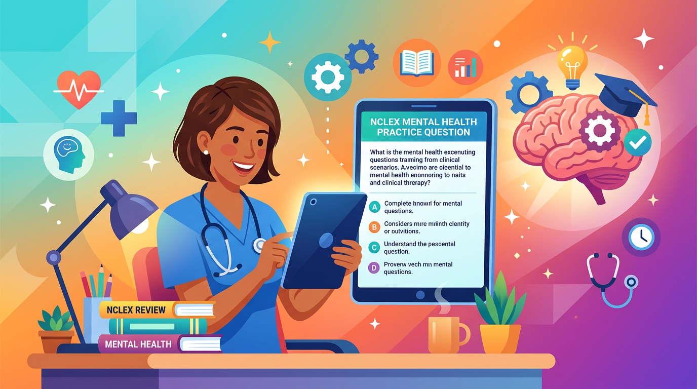 Easy NCLEX Mental Health Exam Practice Questions