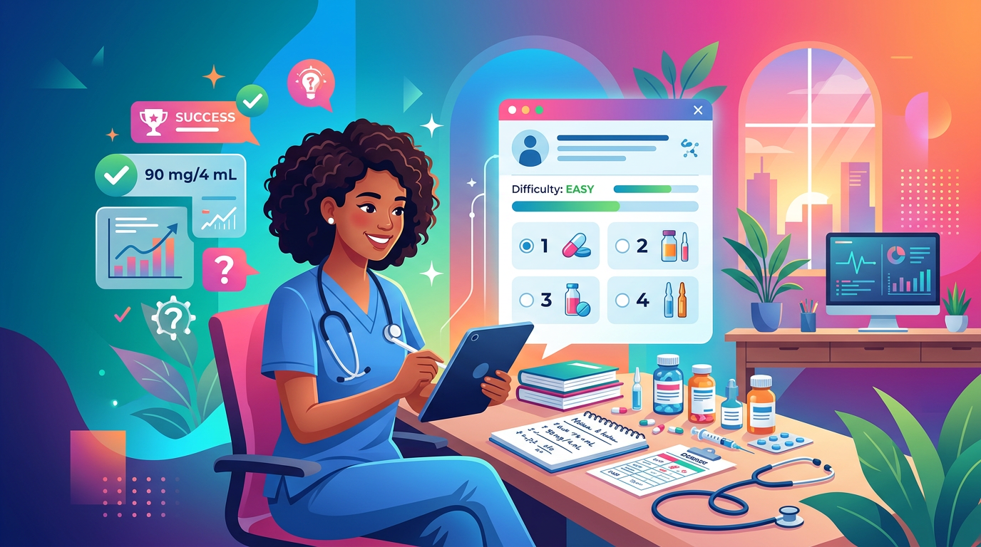 Easy NCLEX Mixed Medication Practice Questions