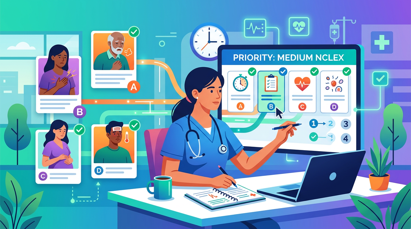 Medium NCLEX Prioritization Practice Questions