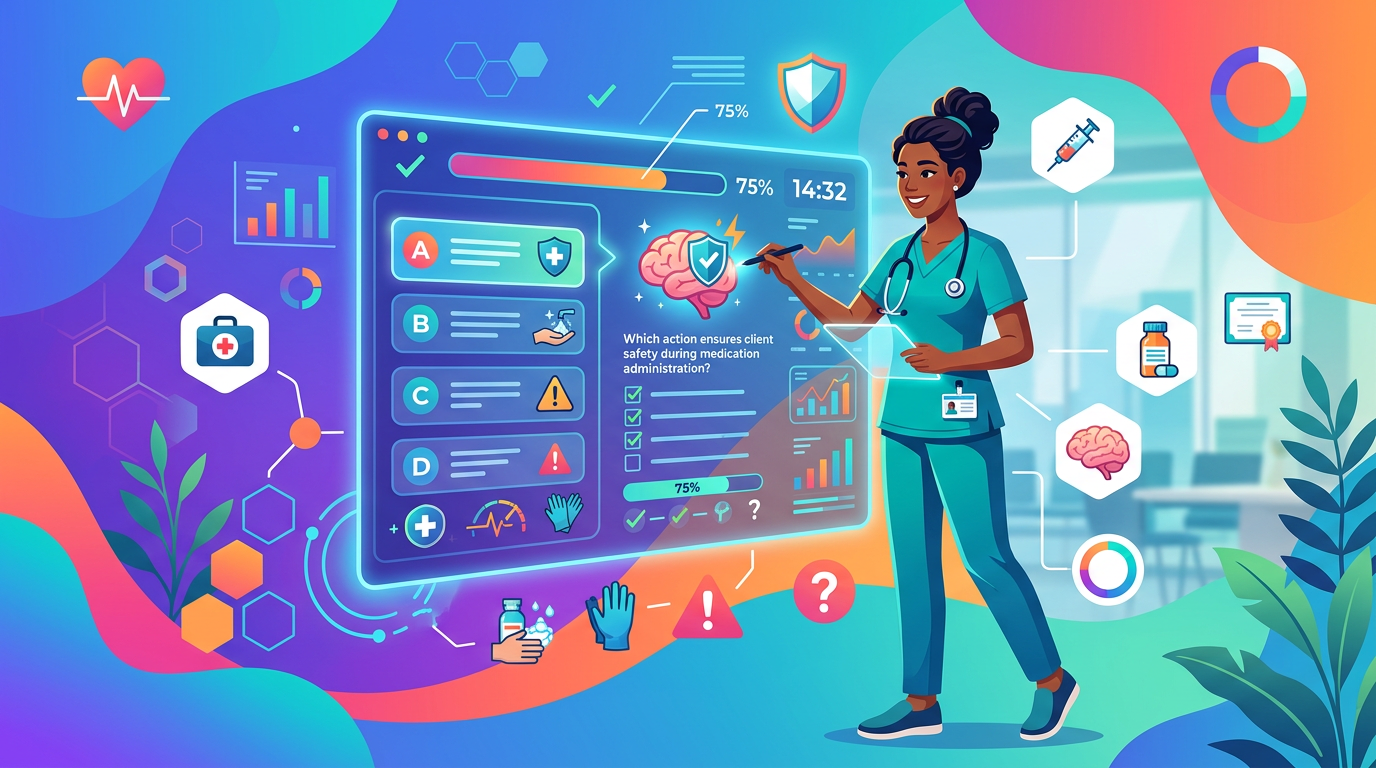 Medium NCLEX Safety Practice Questions