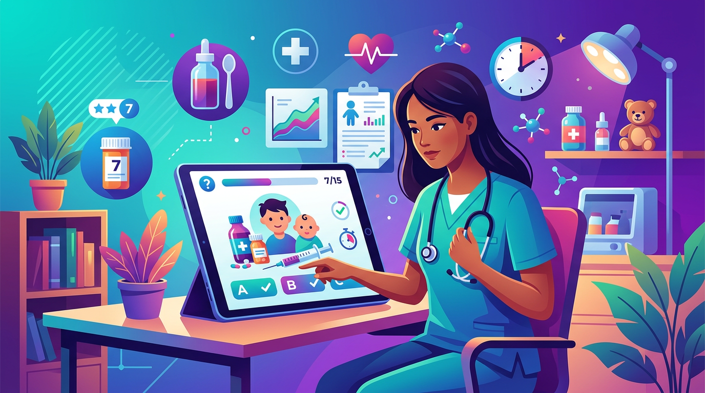 Medium NCLEX Pediatric Medication Practice Questions