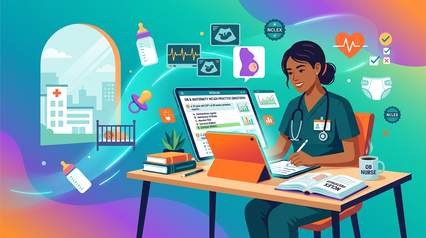Medium NCLEX OB Practice Questions