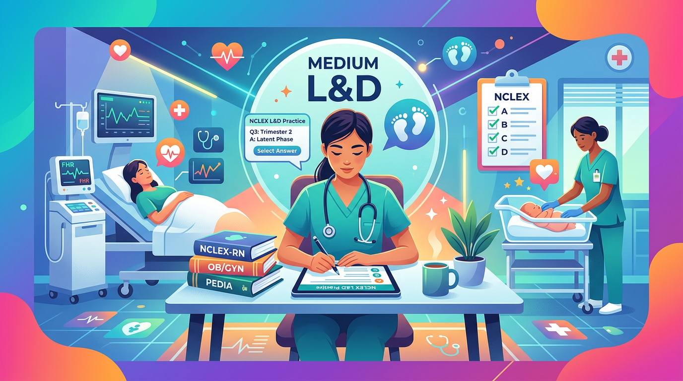 Medium NCLEX Labor and Delivery Practice Questions