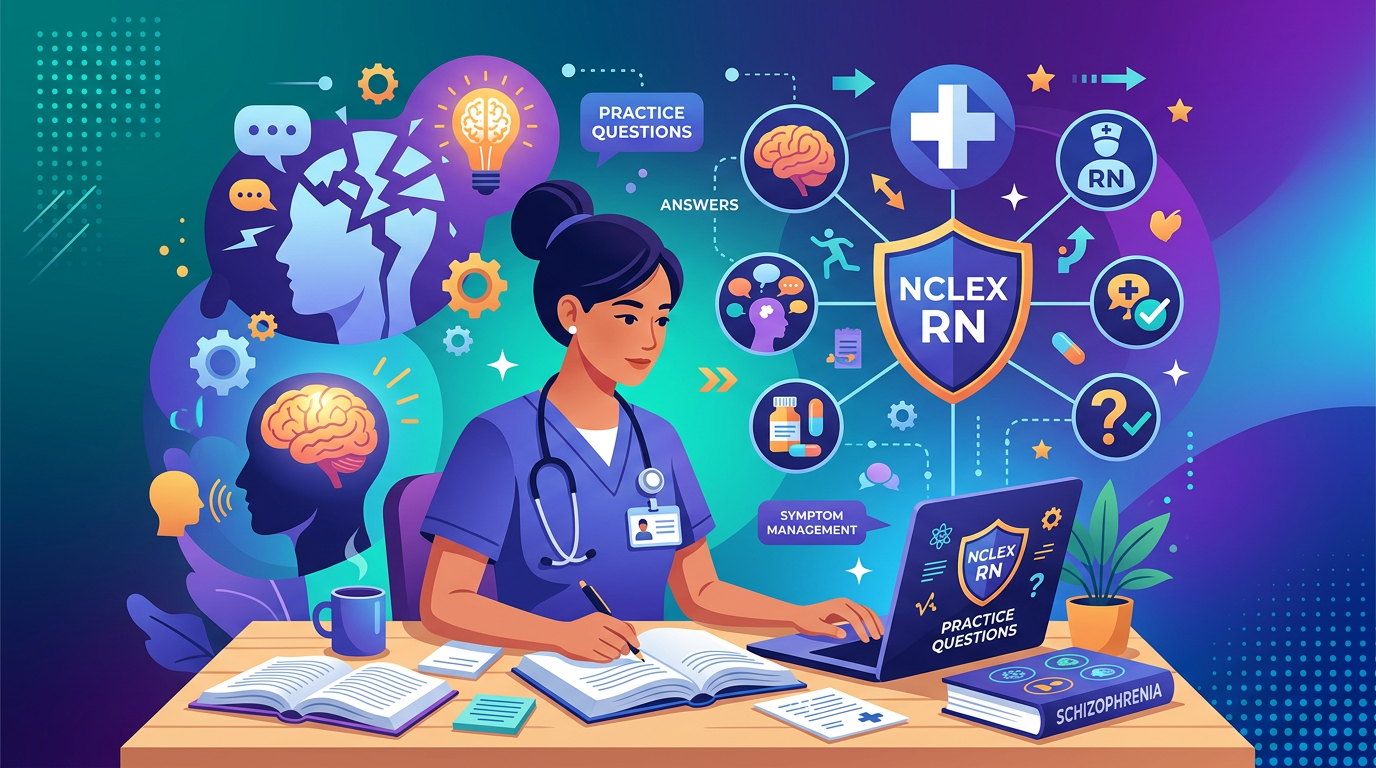 Medium NCLEX Schizophrenia Practice Questions