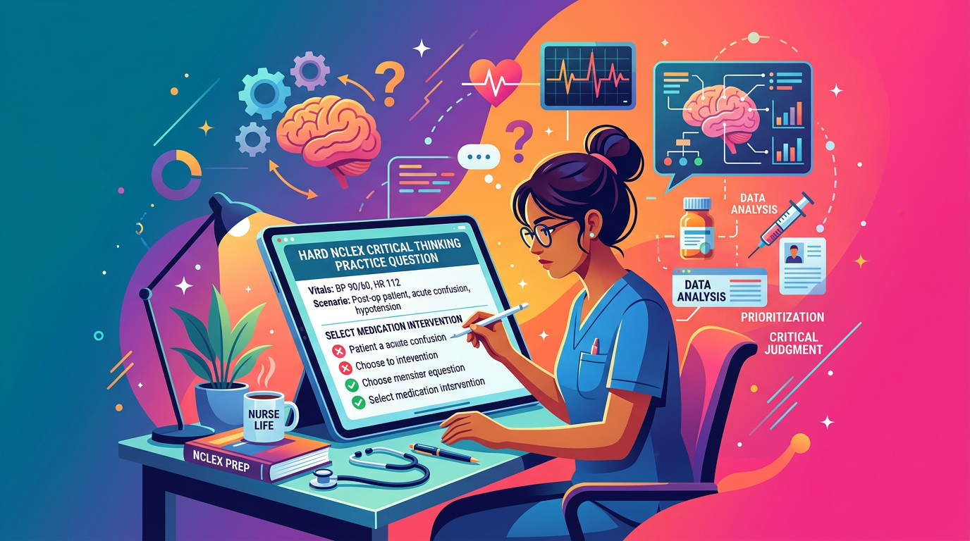 Hard NCLEX Critical Thinking Practice Questions