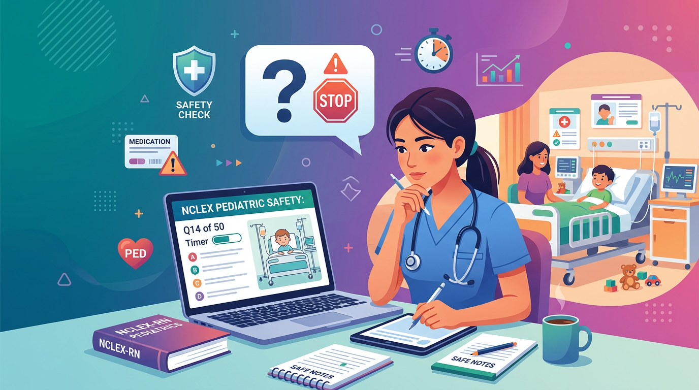 Hard NCLEX Pediatric Safety Practice Questions