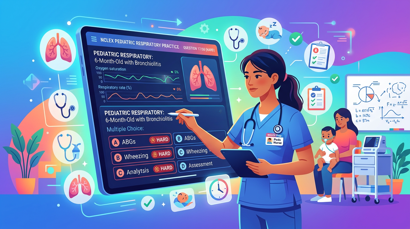 Hard NCLEX Pediatric Respiratory Practice Questions