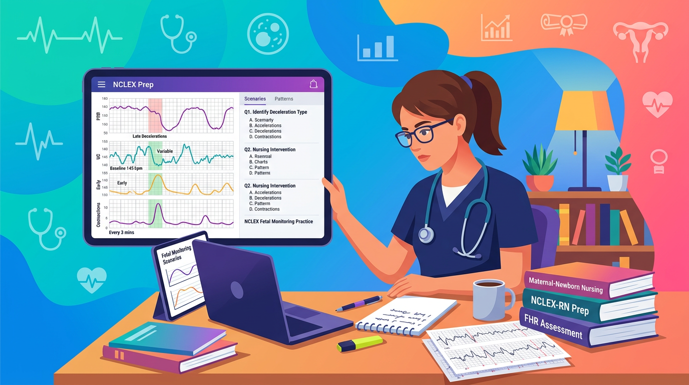 Hard NCLEX Fetal Monitoring Practice Questions