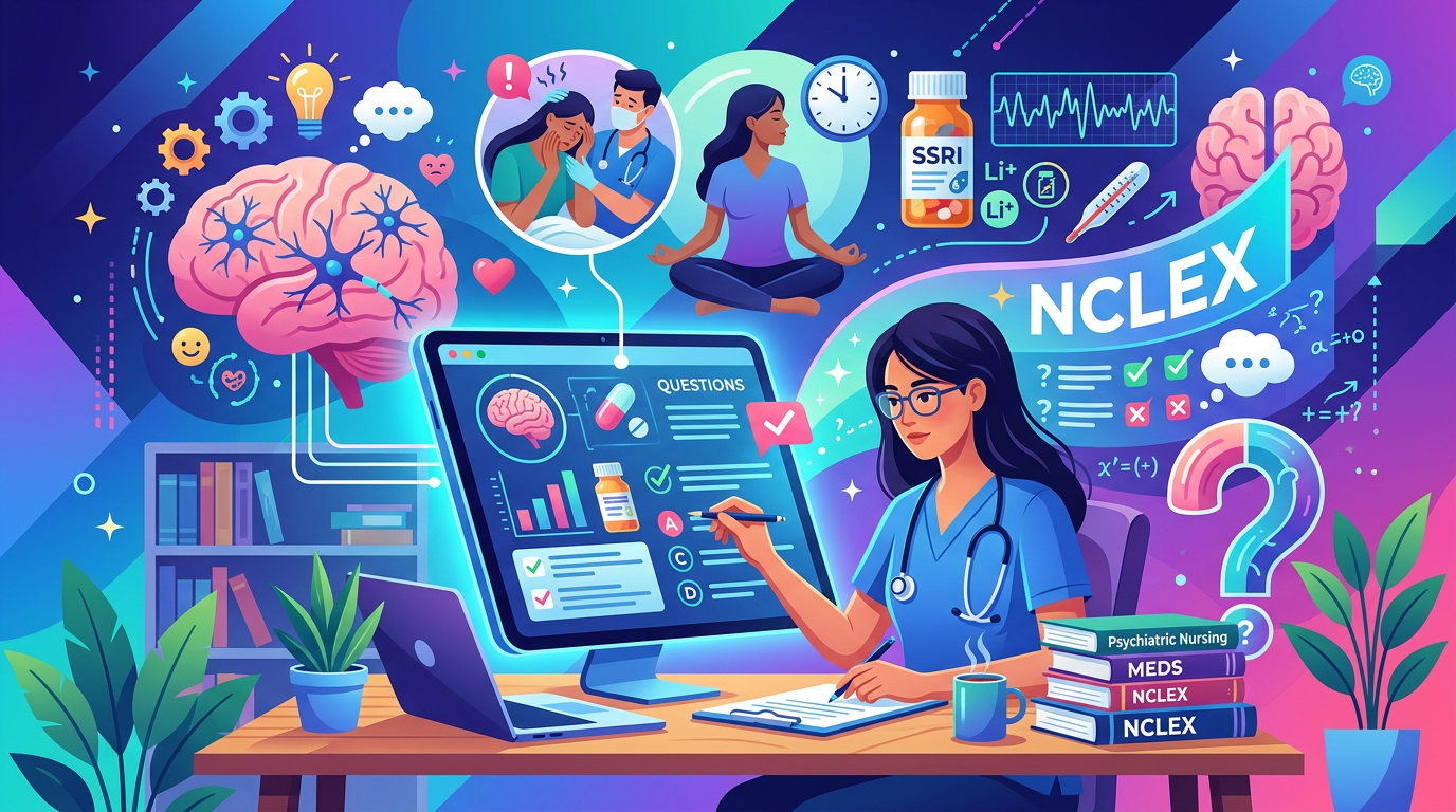 Hard NCLEX Psychiatric Questions Practice Questions