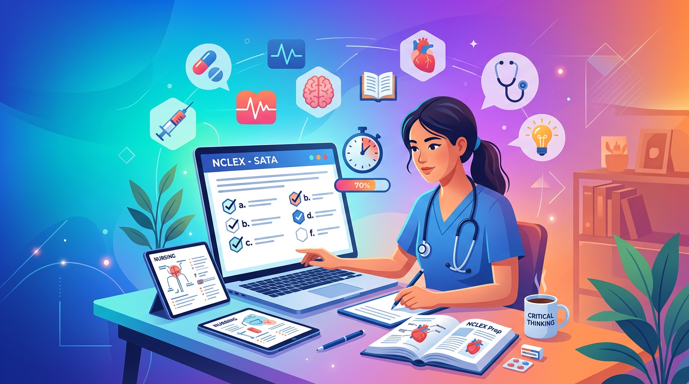 Hard NCLEX Mixed SATA Practice Questions