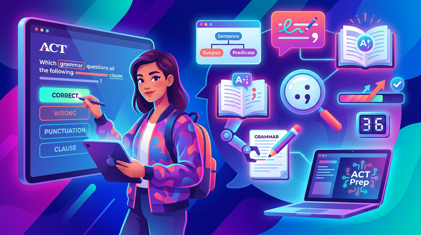 ACT Grammar Practice Questions with Answers