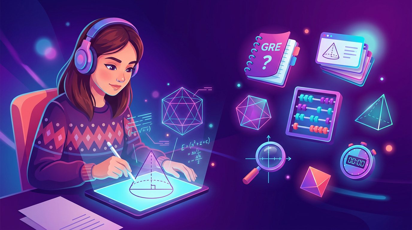 GRE Geometry Exam Questions Practice Questions with Answers
