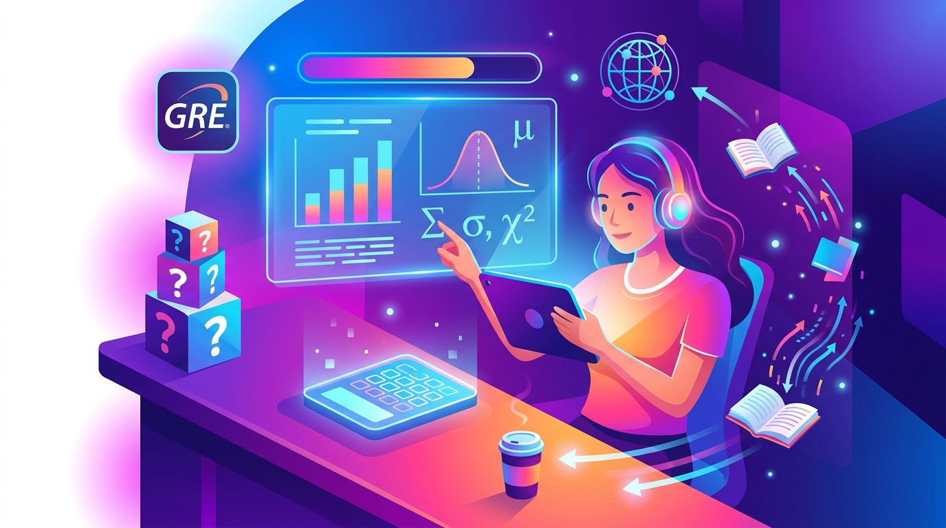 GRE Statistics Exam Questions Practice Questions with Answers
