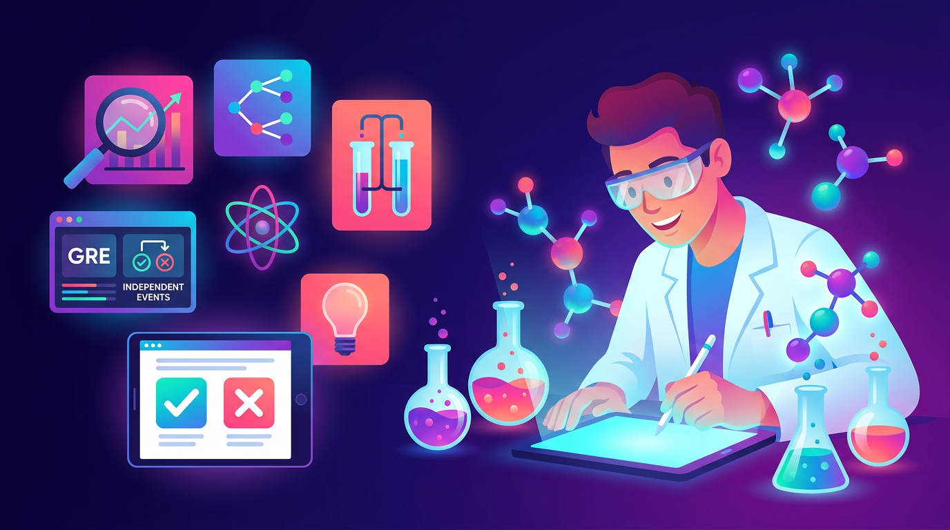 GRE Independent Events Questions Practice Questions with Answers