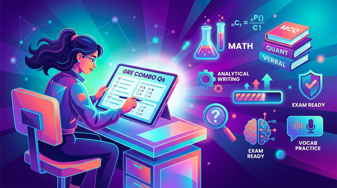 Easy GRE Combinations Questions Practice Questions