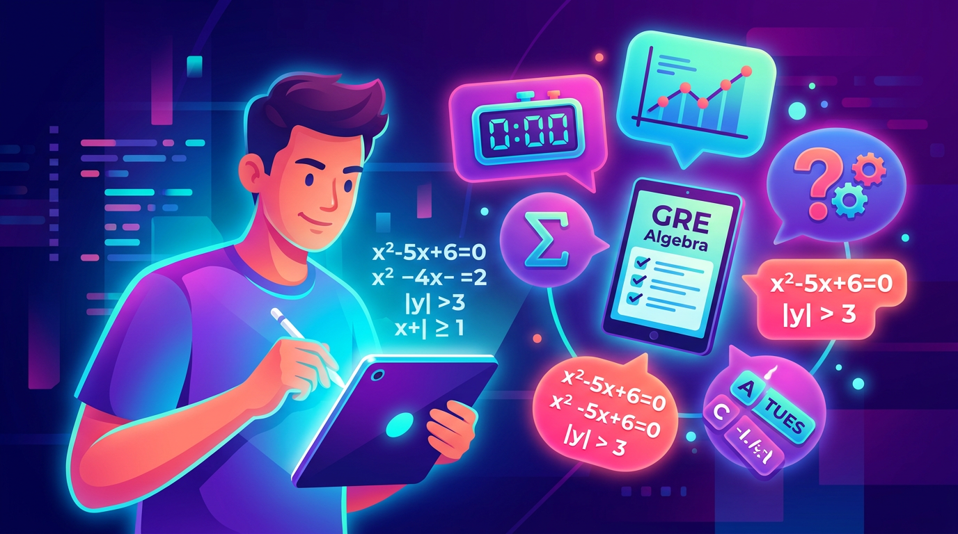 Hard GRE Algebra Practice Test Practice Questions