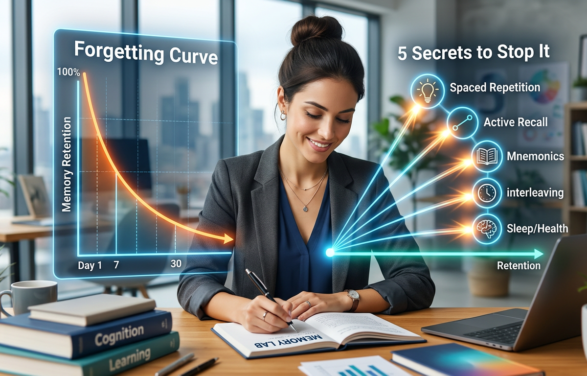 The Forgetting Curve: Why We Forget and 5 Secrets to Stop It