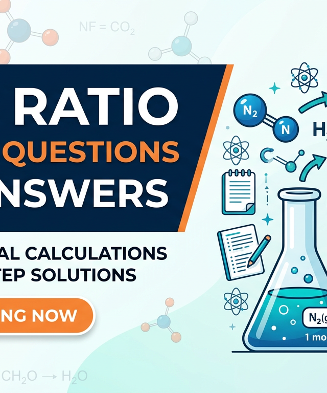 Mole Ratio Practice Questions with Answers