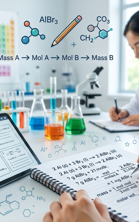 Stoichiometry Word Practice Questions with Answers
