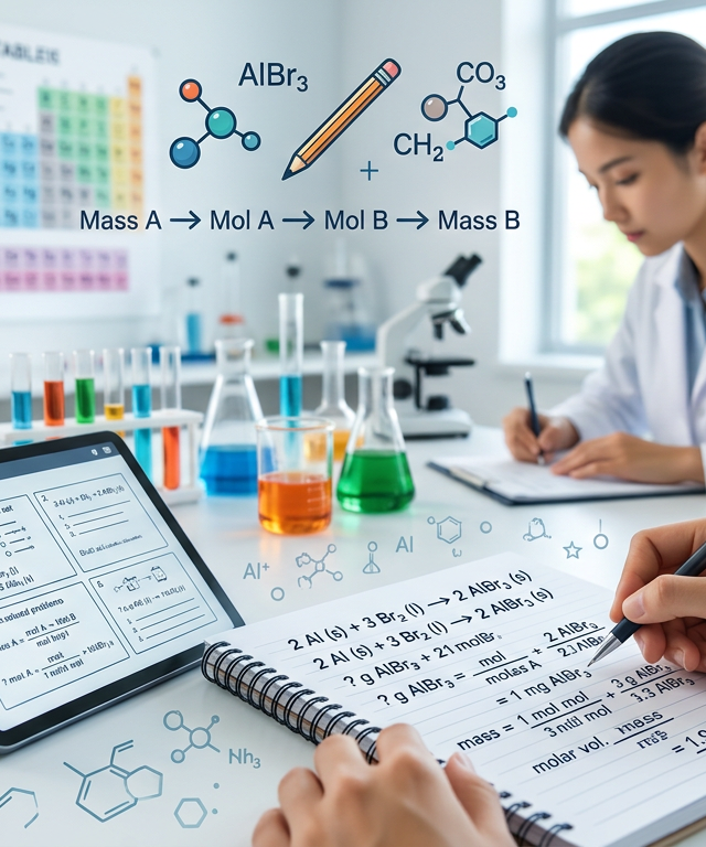 Stoichiometry Word Practice Questions with Answers