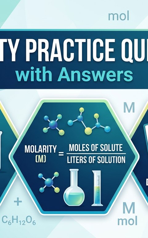 Molarity Practice Questions with Answers