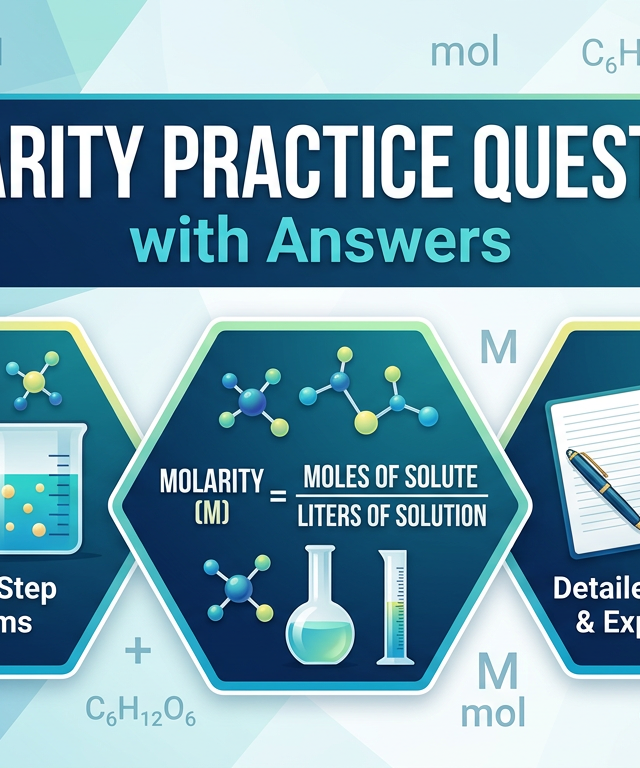 Molarity Practice Questions with Answers