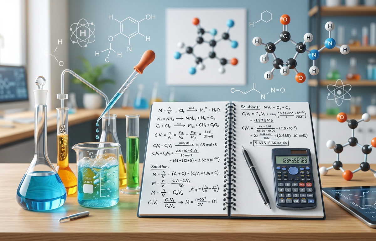 Hard Molarity Practice Questions