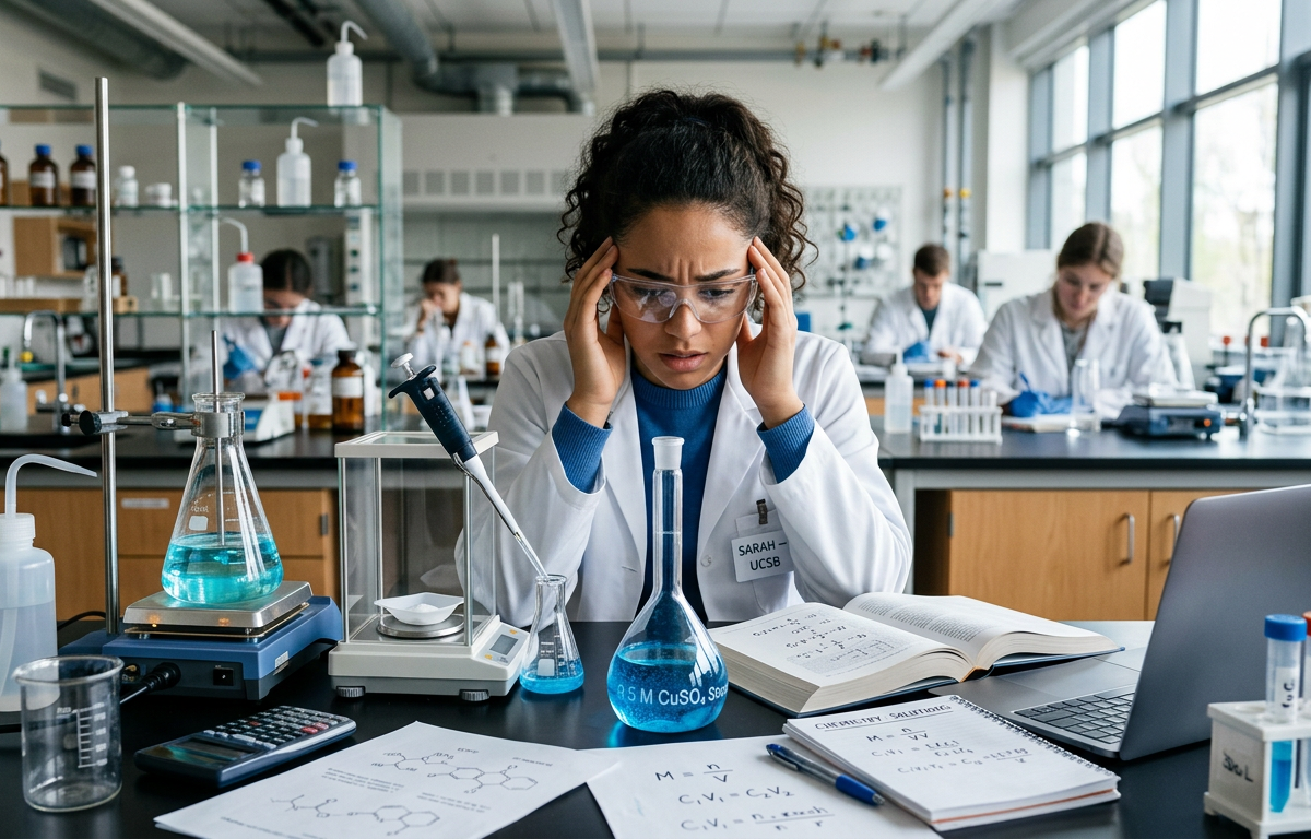 Why Molarity Ratios Fail: Solving the Moles per Liter Logic Gap