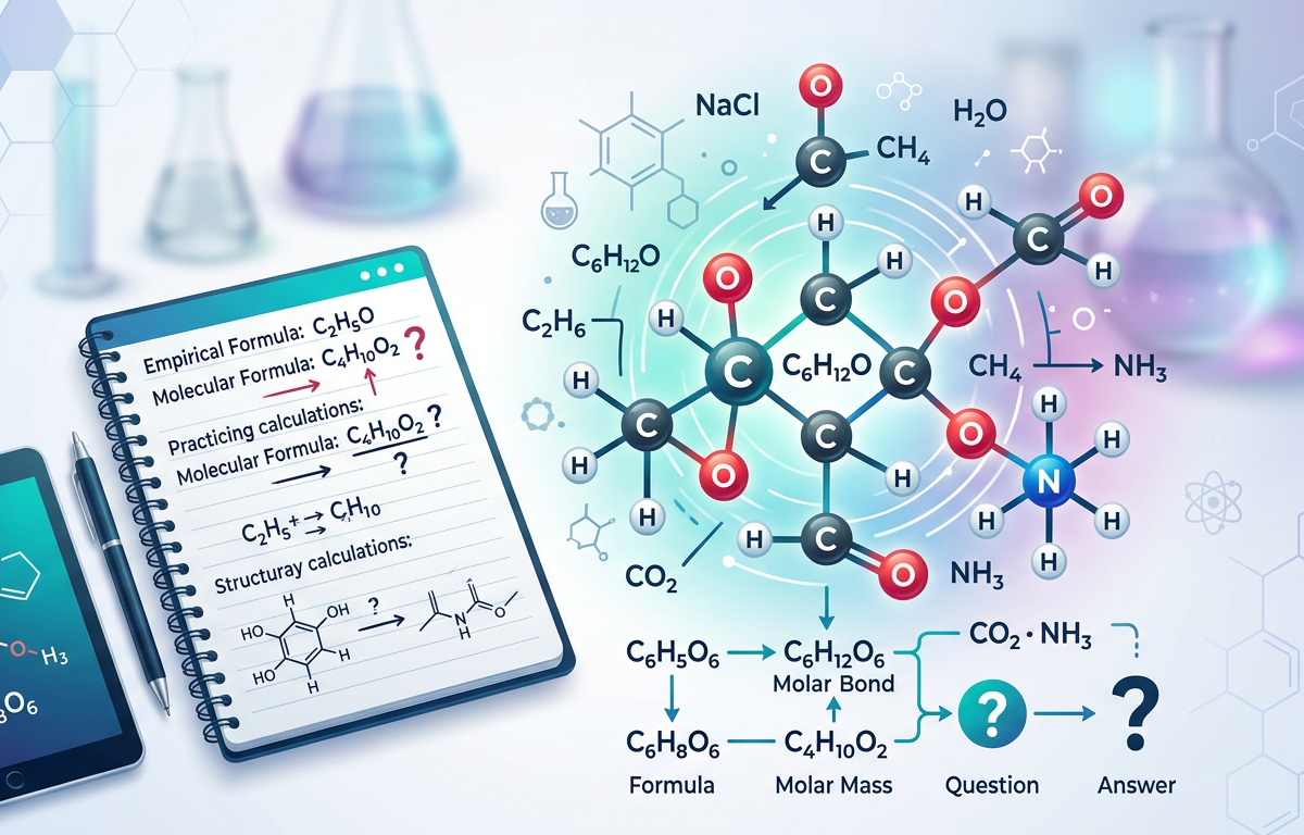 Molecular Formula Practice Questions with Answers