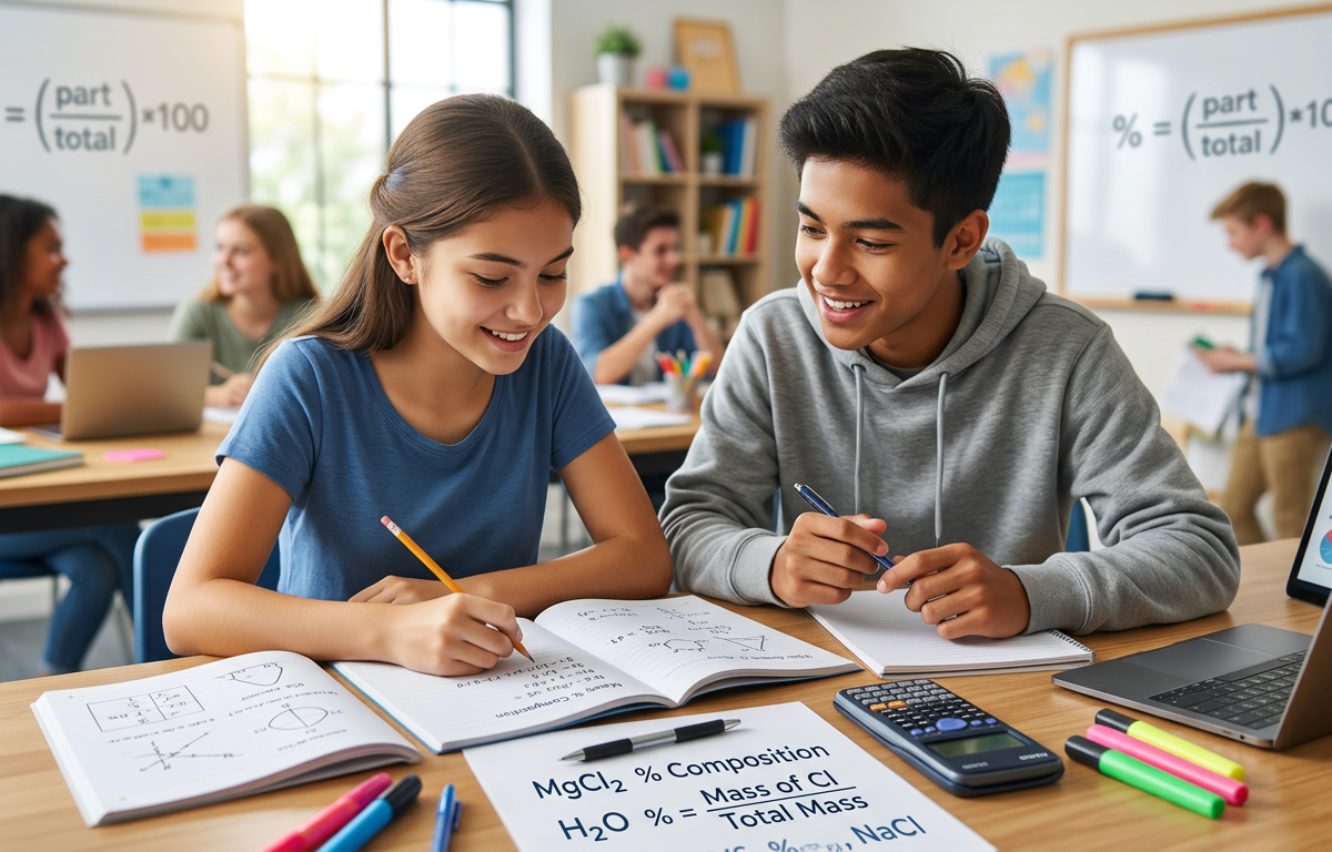 Calculating Mass Ratios: Percent Composition Mastery and Problems