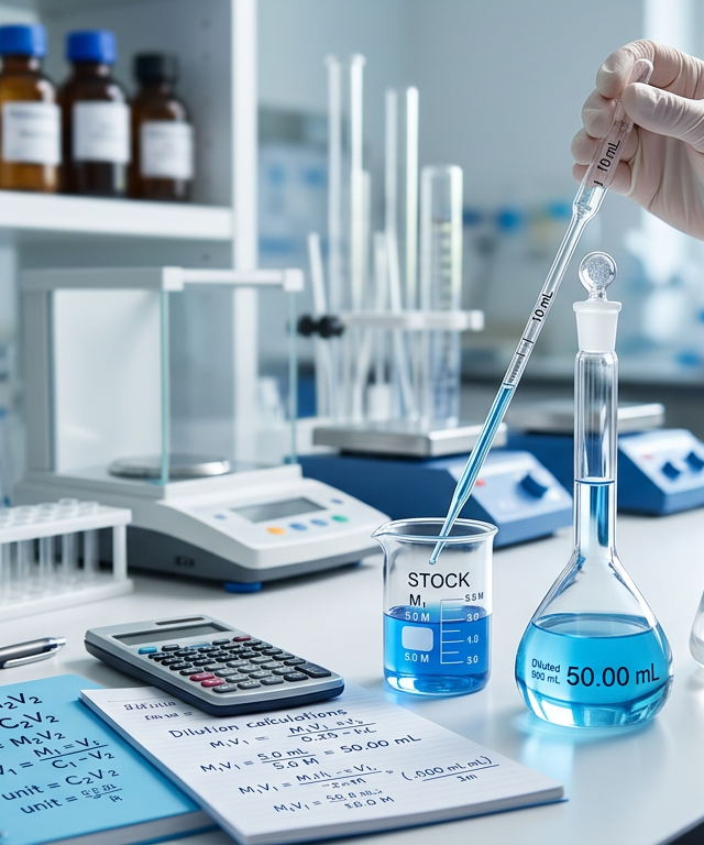 Dilution Practice Questions with Answers