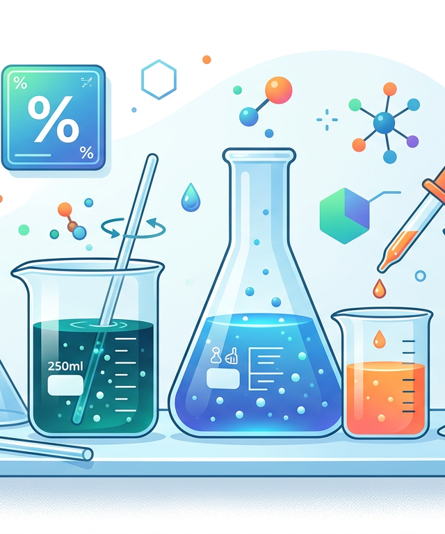 Easy Percent Concentration Practice Questions