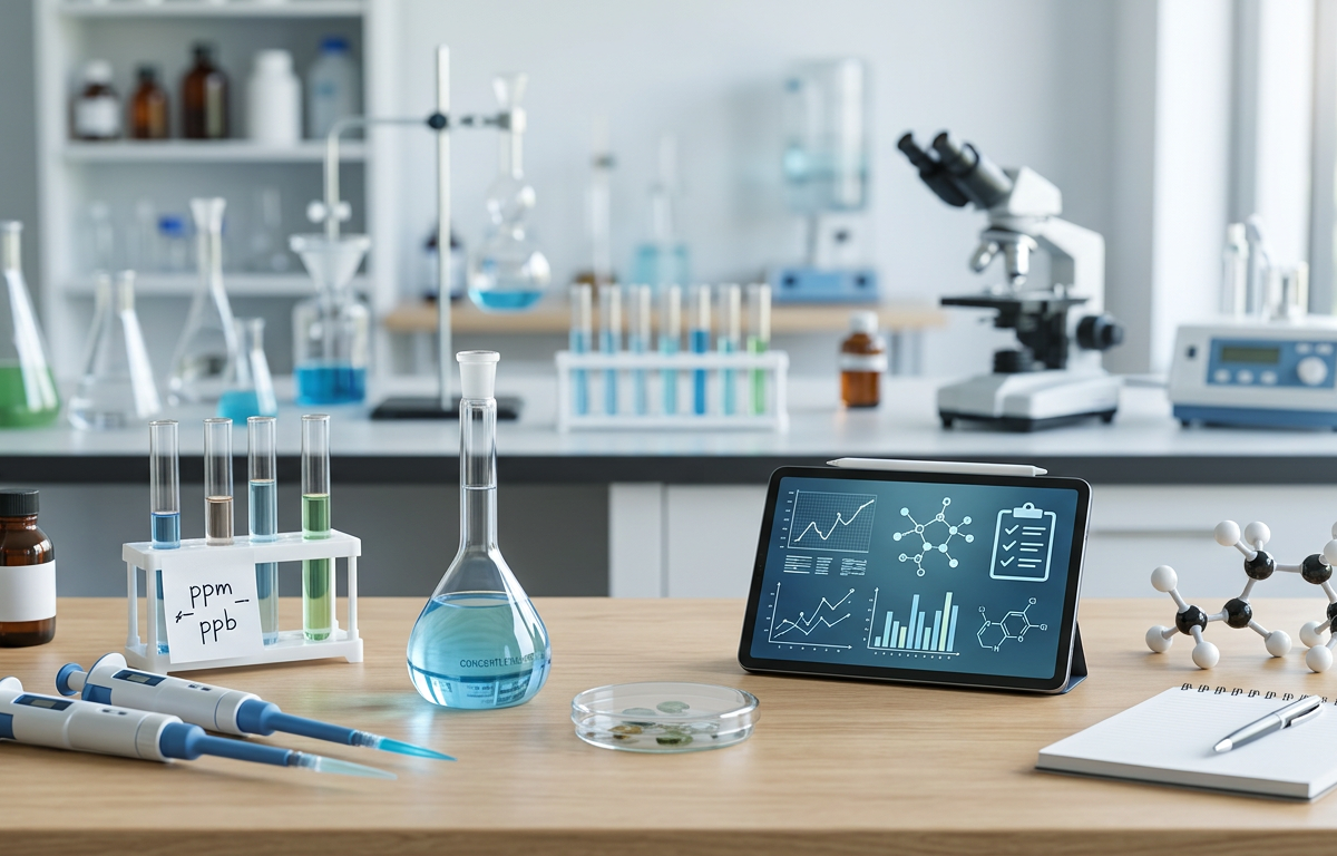 Medium ppm and ppb Practice Questions